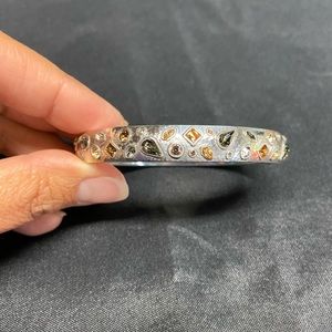 Brighton Bejeweled Hinged Bracelet